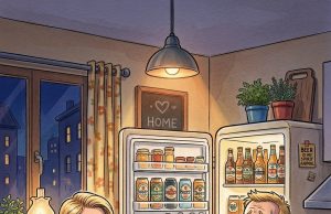 A newlywed couple, married just two weeks,