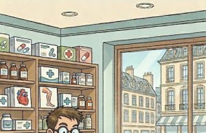 Two young boys wandered into a pharmacy