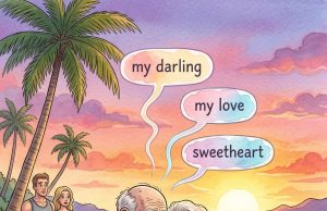 Joe and his wife were on their honeymoon in beautiful Hawaii.