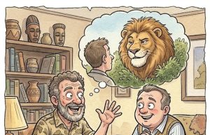 John Came Back From A Safari In Africa.