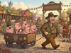 Farmers Find Genius Solution To Their Pig Problem