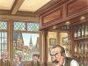 A duck walks into a bar