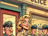A Blonde Applies for Detective