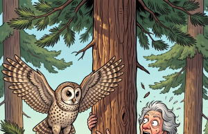 She Climbed One Tree… And Instantly Regretted It