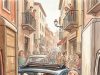 “Married life in one picture: one person stressed, the other entertained.”