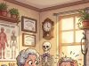 One day an old lady went to the doctor